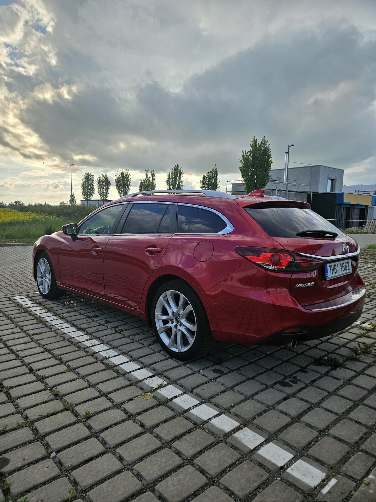 Mazda 6 Combi – zadní pohled
